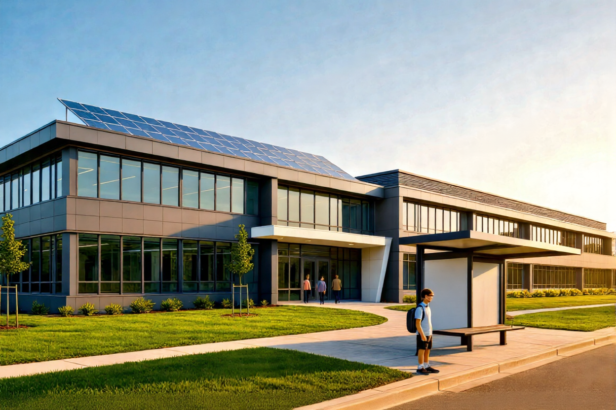 Ein Modernes Gymnasium